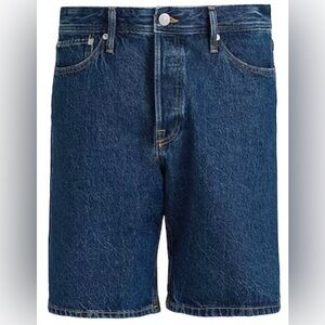SHEIN Dark Blue Jean Shorts for Men